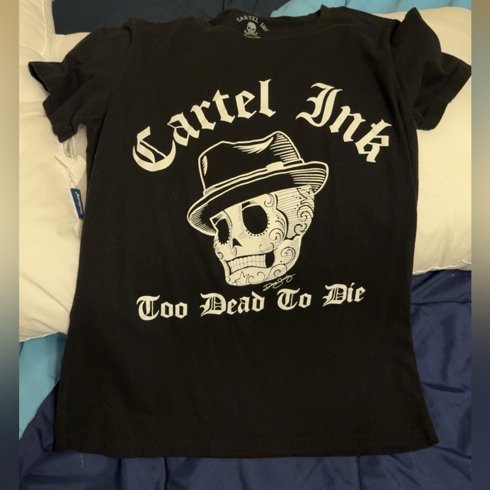 Cartel Ink Black Graphic Tee